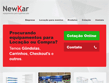 Tablet Screenshot of newkar.net